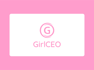 GirlCEO (Logo Design) branding design graphic design illustration logo logo design typography ui ux vector web website