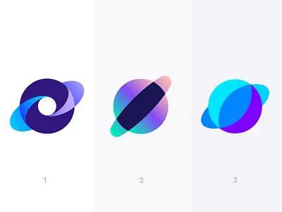 Planet logos branding cosmos galaxy icon jupiter logo logotype mercury orbit outspace planet space sphere