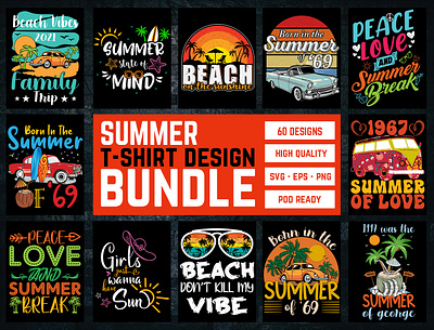 Summer T-Shirt Design Bundle jeans summer tshirt