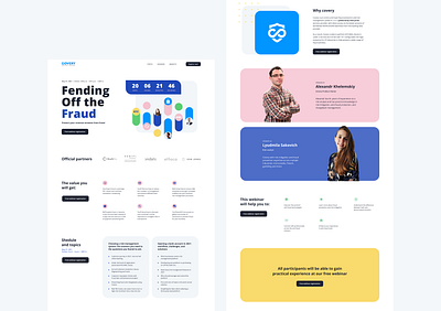 Landing page branding design illustration logo typography ui ux vector web website