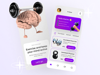 Fitness Store App 3d adobe xd animation branding design figma fitness store app graphic design illustration logo mobile design motion graphics ui ui design uidesign uiux user experience user interface design userinterface uxui