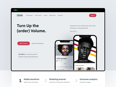 Saas Web Design by Rakibull Hassan for Dosage Studio on Dribbble