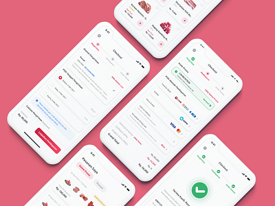 Checkout Flow Payment app design checkout content designer dailyuiux design illustration inspiration payment ui uiux uiuxdesigne uiuxdesigner ux