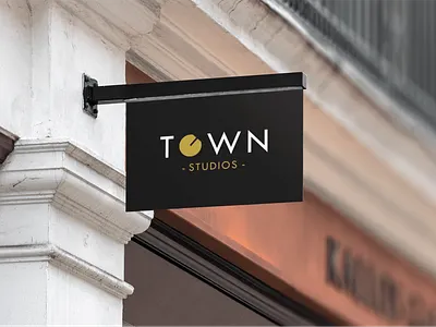 Town Studios brand brandidentity branding graphic design logo mastering music studio wordmark