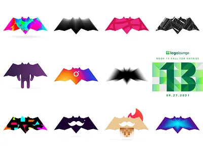 LogoLounge 13 special: my personal branding, The Bat 13 bat batman dynamic icon logo logo design logolounge mark personal personal branding symbol