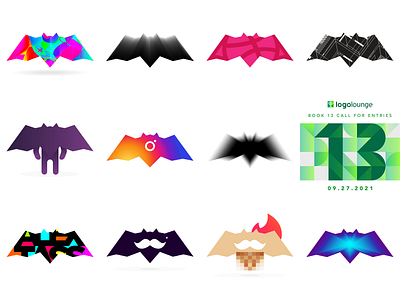 LogoLounge 13 special: my personal branding, The Bat 13 bat batman dynamic icon logo logo design logolounge mark personal personal branding symbol