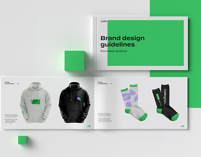 Liefergrün / Sendit.Green animation branding design graphic design logo