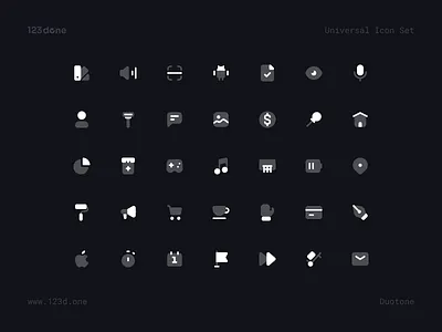 Universal Icon Set | 3 styles 123done clean figma glyph icon icon design icon pack icon set icon system iconjar iconography icons iconset minimalism symbol ui universal icon set ux vector icons