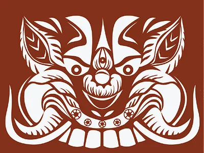 Bhairava Vector Art animation design graphic design icon illustration logo motion graphics vec vector