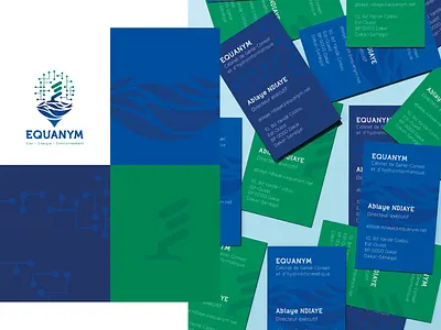 EQUANYM - Cabinet de génie conseil et d’hydroinformatique. adobe branding colors design designinspiration digital galsencreatives graphicdesign ideation logodesign logotype print thecreativekogn typography
