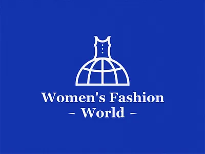 women fashion world concept dress fashion logo women women fashion world world