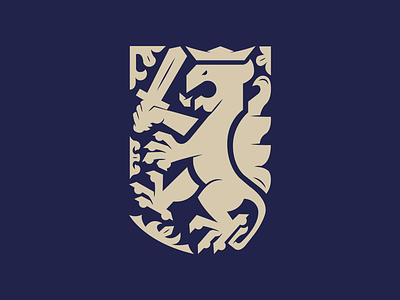 Gryphon Shield Logo animal logo branding crest logo family crest fantasy gryphon heraldry heraldry logo logomark royal shield vector logo