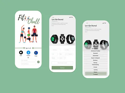 Workout App UI app design ui design workout ui