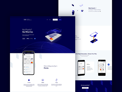 SAS Travel Wallet - Web Design adobe xd apple pay contrast dark theme digital pay digital wallet fintech google pay graphic design illustration landing page rebrand samsung pay travel points uiux vector wallet web design website