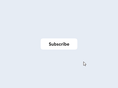 Click To Subscribe animation button click confetti design follow icon minimal subscribe ui ui animation ux vector webdesign