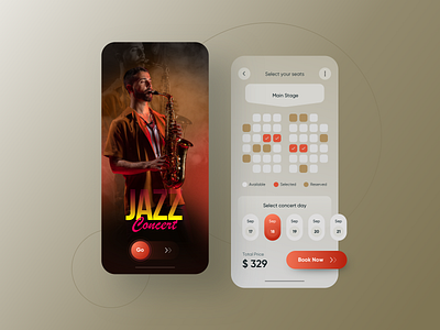 Concept for concert app android app app design app mobile concept concert inspiration ios minimalist mobile music ui uidesign ux ux ui web