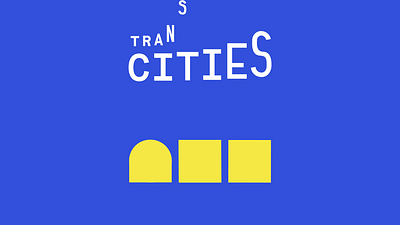 Transforming cities podcast - logo animation 2d abstract animation conceptual design fab design flat flat design illustration kinetic logo modern motion design motion graphics squares ui