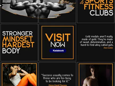 GYM DESIGN adobe black branddesign branding creativity design graphic design gym health illustration logo motion graphics typography vector