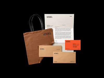 VOGEL Architects Brand Identity branding bundle business card corporate design download identity logo mockup psd stationery template typography