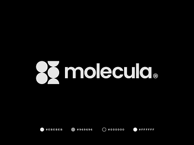 Molecula Logo abstract brand identity branding circle creative dna gennady savinov logo design geometric graphic design logo logo design medical minimal modern molecule professional simple