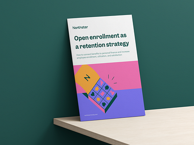 Open Enrollment Webinar Guide benefits book brand branding cover design ebook finances financial fintech guide icon icons illustration magazine minimal mockup open enrollment product design startup