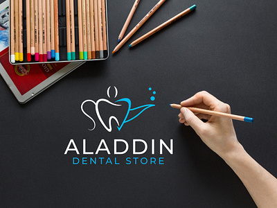 Aladdin Dental Store aladdinddentalstore brandlogo creativedesign creativity customlogodesign dental logo design designcrowd illustration logo logodesigner logodesigns logofolio logoinspiration logomaker logotype minimalistlogo modern unique