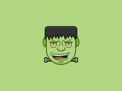 Frankenstein Icon frankenstein halloween icon illustration