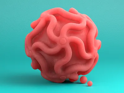 Abstract Element 3d 3dart 3ddesign 3dmodeling abstract abstractelement art branding c4d cinema4d design icon illustration logo redshiftrender ui vector web