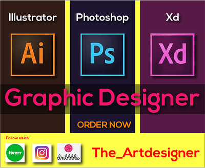 Graphic designer here (AI + PSD + XD) freelancer graphic design illustrator jobfinder lookingforopportunity photoshop vectorart xd