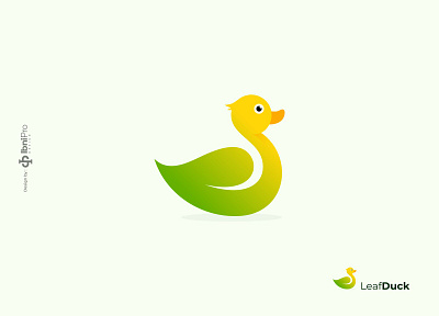 Leaf Duck animal branding duck graphic design icon logo logoinspiration logotype