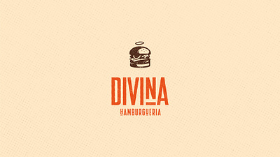 Divina - Burger Brand brand identify branding design graphic design illustration logo packing typography