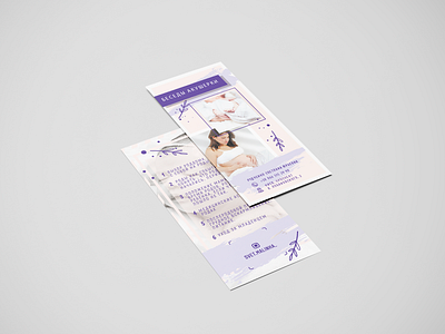 flyer doula branding graphic design logo pregenty