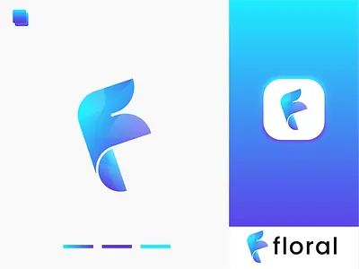 F, Floral abstract letter logo template 3d 3d abstract logo 3d logo design animation brand identity branding colorful logo design f letter logo f logo golden ratio logo gradient logo graphic design illustration logo logo design modern letter logo modern logo motion graphics ui