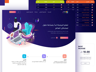 education Landing page education landing page first shot graphic design landingpage site ui ui design uiux web design