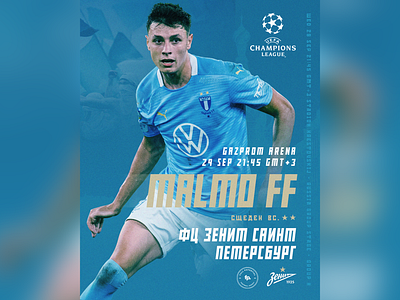 Football - Promo piece champions league football mff soccer zenit