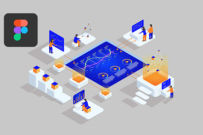 Create Isometric Design easily in seconds: Figma tutorial arttutor