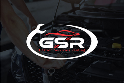 GSR AUTOMOBILE SERVICE LOGO auto automobile automobilekogo automobileservice car carlogo carservice creative design customcarlogo design logo design logodesigner logomaker minimalist logo modren logo professional logo service servicecenter unique logo