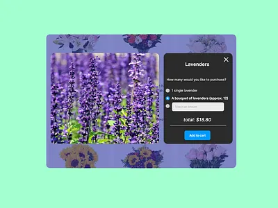 Daily UI 030 - Pricing dailyui dailyuichallenge design flowers framer pricing ui ux