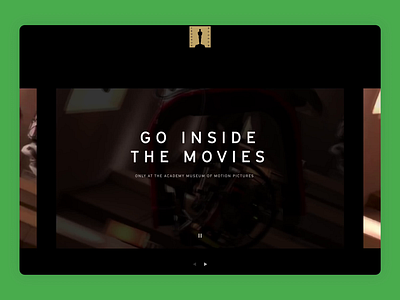 Searching The Academy Museum of Motion Pictures academy awards cinema design film filmmaking hollywood homepage mobile motion design movies oscars product design responsive search ui ux video web website