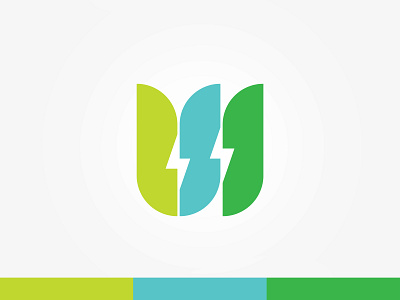WeSpark Logo brand branding consultant design geometric geometry green icon iconography illustration inspiration letter lightning lightning bolt logo logotype professional spark symbol w