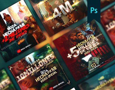 Hecha Pa Mi, social media design graphic design typography web