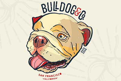 Bulldog Logo Concept animals branding bull dog bull dog art bull dog graphic bull dog logo bulldog quote custom artwork design dog dog art dog graphic dog logo dog quote funny bulldog funny dog funny quote graphic design illustration logo