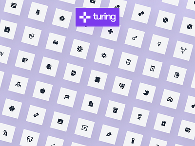 turing Icon: Smart Health Modular UI Icon Set - Figma Plugin anatomy icon doctor icon figma icon fitness icon healthcare icon icon design icon family icon library icon pack icon set medical icon minimal minimal icon patient icon purple react icon rectilinear tech icon ui icon wellness icon