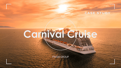 Carnival Cruise Pitch Deck advertising branding deck design graphic design illustration logo pitch typography