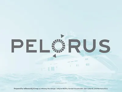 Pelorus Pitch Deck branding graphic design logo typography