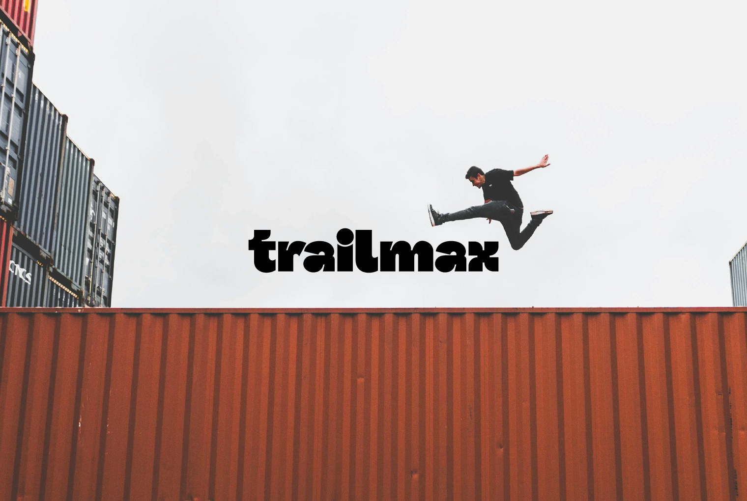 trailmax branding brandmark lettering logo logotype parkour typography wordmark