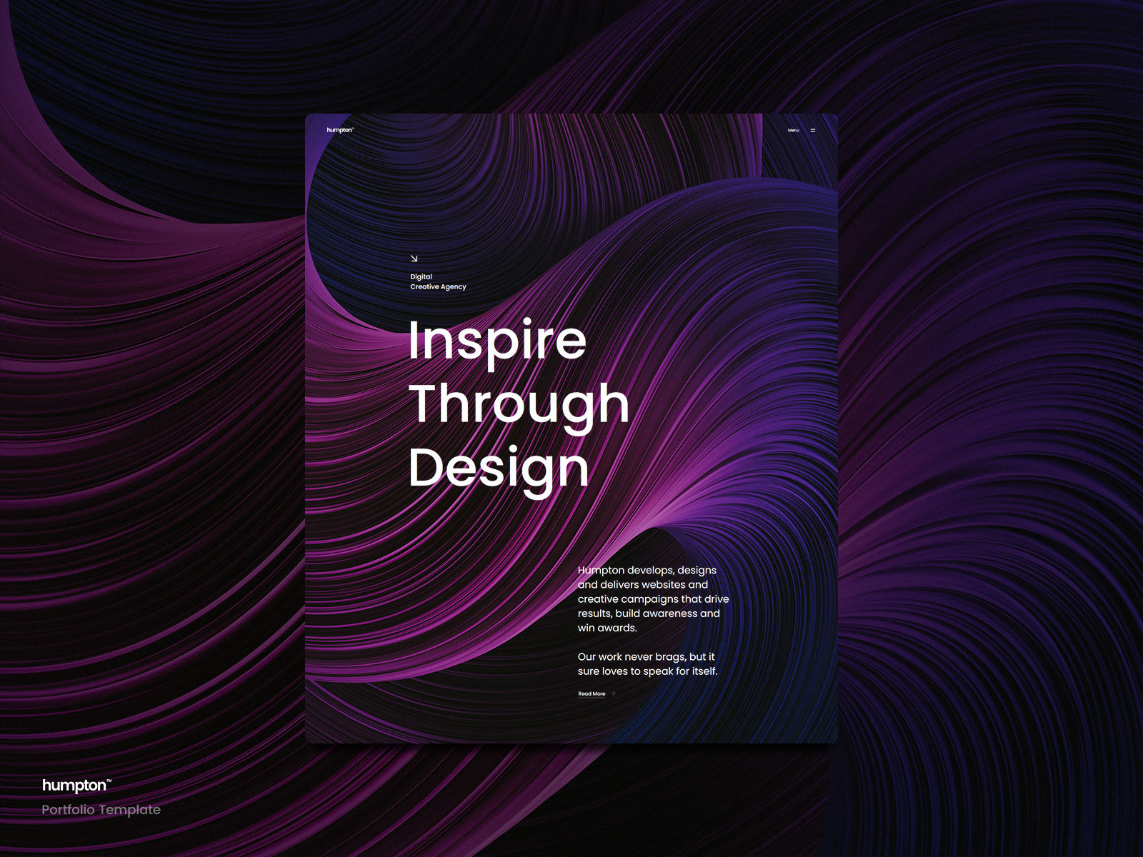 Humpton Creative Html Portfolio Template By Clapat On Dribbble Humpton Creative Html Portfolio Template By Clapat On Dribbble