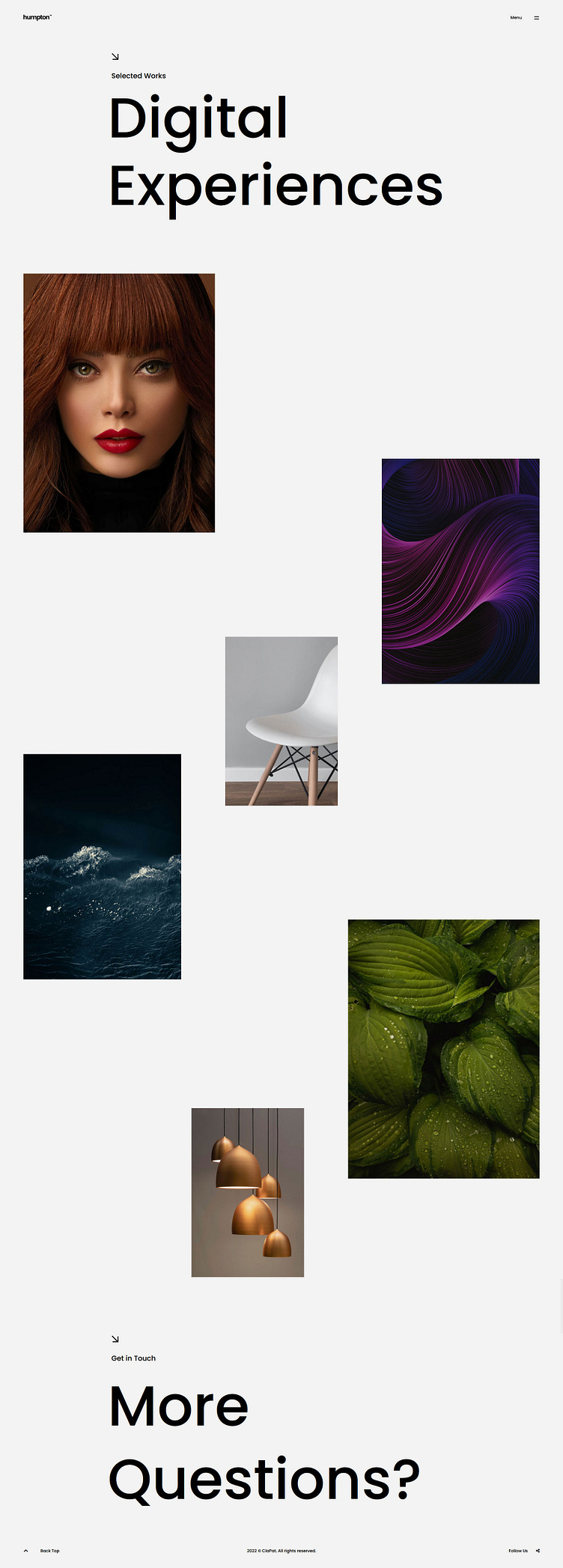 Humpton Creative Html Portfolio Template By Clapat On Dribbble Humpton Creative Html Portfolio Template By Clapat On Dribbble