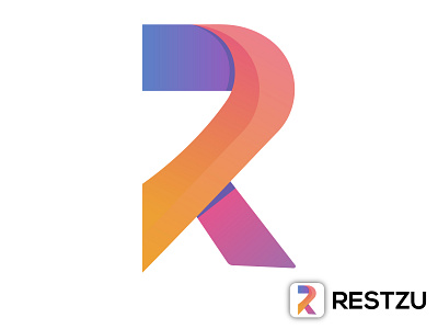 MODERN 'R' LOGO DESIGN brand identity creative logo design flat logo logo logo design minimal logo minimalist logo modern logo modern r logo r app logo r colorful logo r creative logo r gradient logo r icon r lettermark r logo r logotype