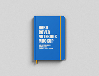 Free Hardcover Notebook Mockup PSD free mockup freebies mockup mockup design mockup psd notebook notebook mockup product design psd mockup